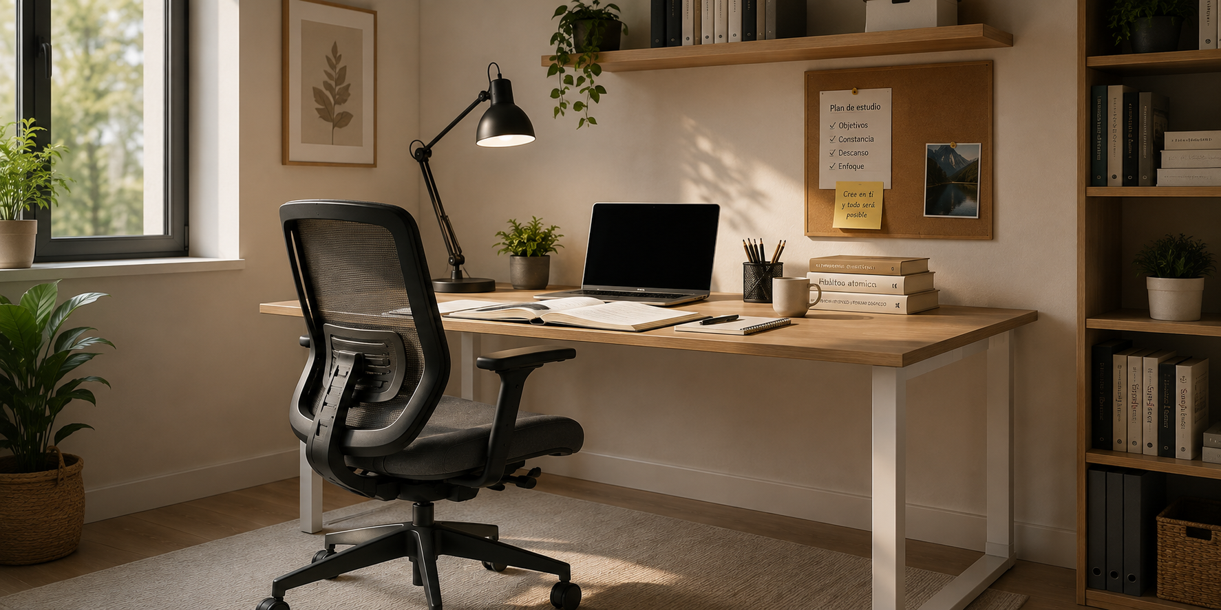 Sillas ergonómicas para estudiar muchas horas