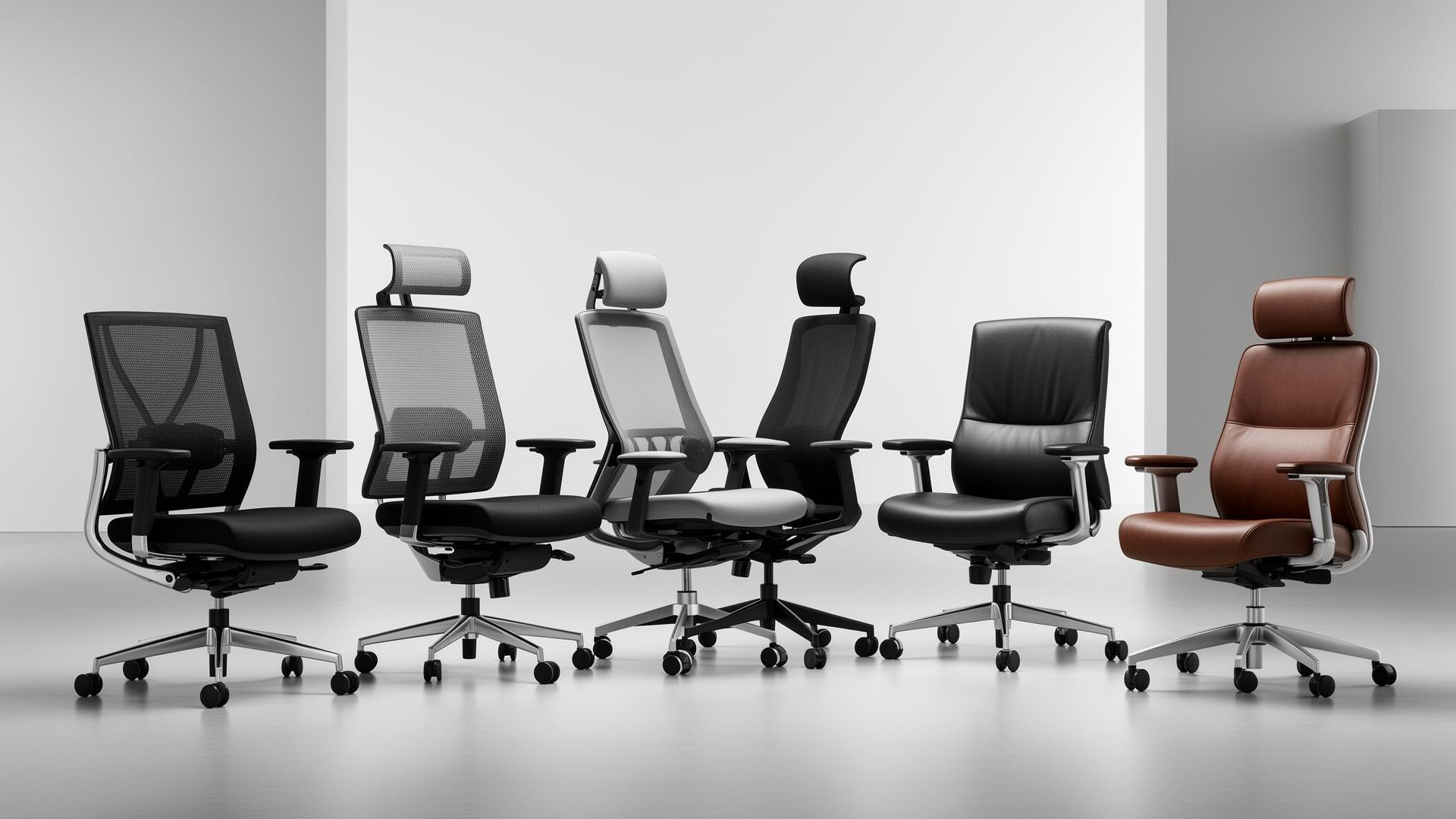 Comparativa visual de sillas ergonómicas recomendadas